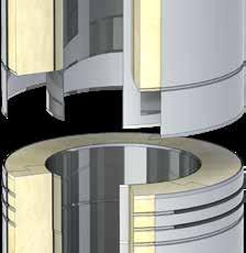 DW-POWER DW-POWER is a double wall stainless steel flue system especially designed for engines, emergency standby power systems and maritime