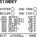 1 Service (continued) Display panel parameter access (cont.