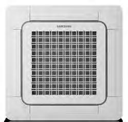 Enhanced and Powerful 4Way Mini Cassette Ideal Compact Size 4Way Mini Cassette air conditioner can be installed on one standard ceiling tile (600Wx600D), which can reduce installation time.