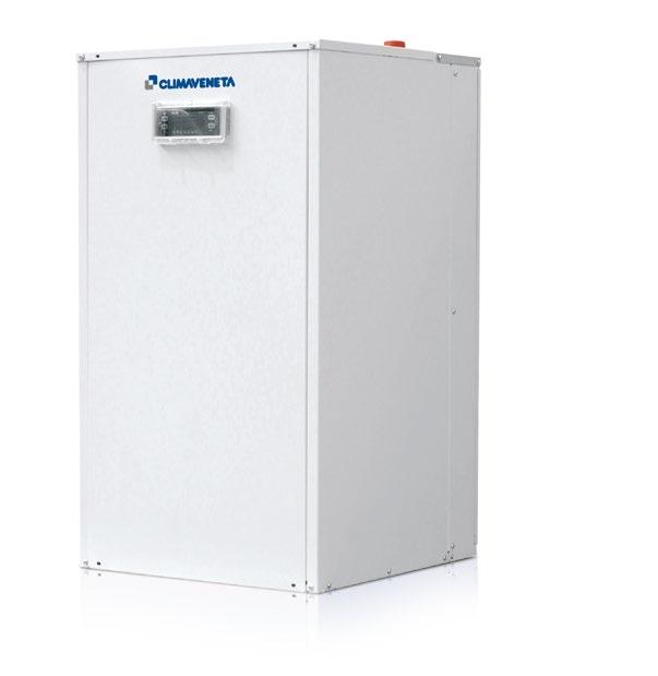 Hydronic residential RH 0011 0121 Water cooled chillers 5,50-35,1 kw RH is a range of water-source liquid chillers operating with R410A refrigerant and featuring hermetic scroll compressors and Full