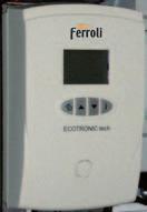 ELECTRONIC CONTROL for single or double exposure solar fields - Electronic control for DHW solar thermal systems, with capability to control single exposure or double exposure collectors