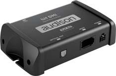 AUDISON BIT DMI Digital interface for MOST systems Provides the ability to connect Audison bit processors and amplifiers equipped with digital input to OEM systems featuring MOST technology Voltage: