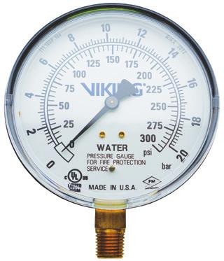 5 Water pressure gauge ¼ /DN8 5 mm 03952A