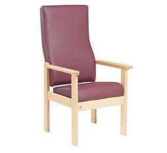 Perry Patient Seating Ergonomically designed posture back for head/lumbar support.