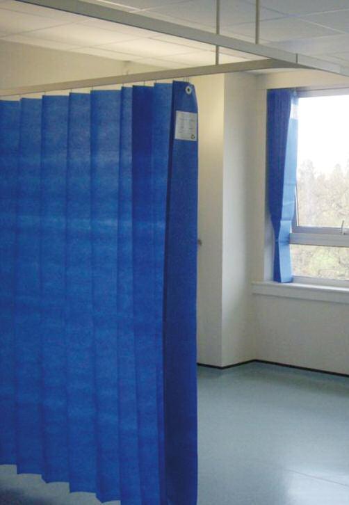 anti-bacterial fabrics & cur tains Infection Control one of the key points within the hospital environment. Today it plays an important part in the assessment of every hospitals performance.
