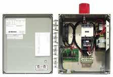 offers motor control panels designed specifically for grinder pump applications or other pumps requiring external motor