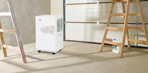 REFRIGERANT DEHUMIDIFIERS GENERAL PURPOSE DH 721 Hot gas defrost (DH 772) High efficiency Durable casing Simple operation Built-in hygrostat
