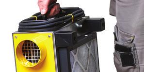 other flat undergrounds Easy to carry by handle, slim dimensions Cable keeper Power-full and energy saving radial fan