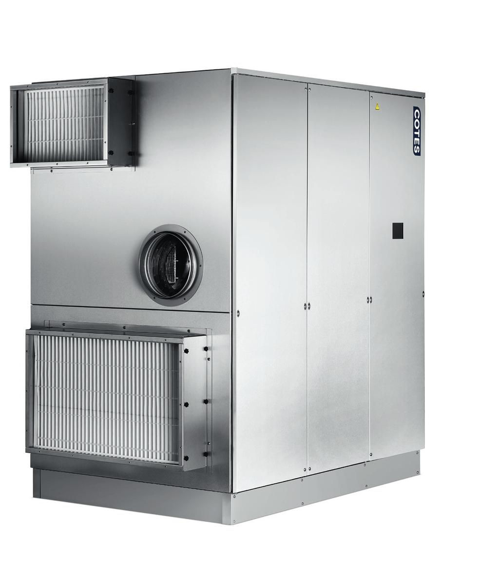 COTES ALL-ROUND THE C105-RANGE IDEAL FOR USE IN Pharmaceutical production Cold stores/freezer facilities Waterworks Virtually any kind of indoor space OPTIONAL EQUIPMENT Additional temperature and
