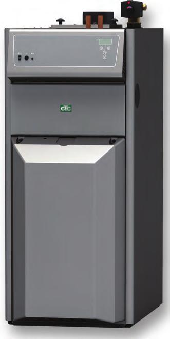 EcoFlex Wood Pellet Boiler CTC s EcoFlex boiler is a highly efficient domestic wood pellet boiler which has been designed to offer easy installation and reliable operation.