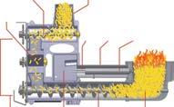 The BeQuem burner enabled the development of a completely automatic wood pellet boiler which guarantees reliable and safe operation with minimum cleaning and maintenance interventions.