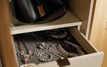 shoe storage and pigeon hole units. Alternatively, make a bespoke internal solution, tailored to your personal needs.