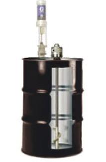 supply size (since most UV materials are relatively high viscosity), a backgeared, air-motor driven agitator is usually recommended.