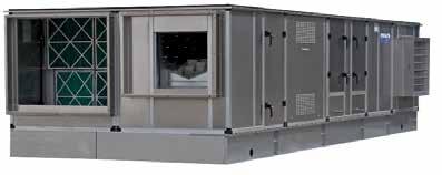 Mark air handling units are made from seawater-resistant aluminium panels with double-walled insulation as standard. This means lower weight and a longer lifespan.