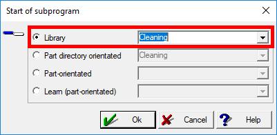 Perform a probe cleaning A probe cleaning can only be performed from the Repeat function. A probe cleaning can be programmed in the learning function.