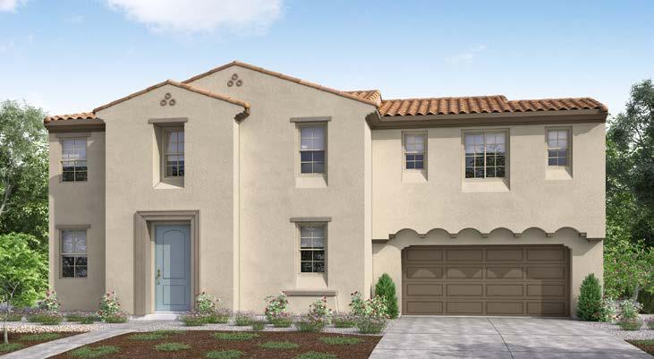Residence 2D MODEL Two-story 3 Bedrooms 2.