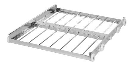 870 130 5-level instrument rack, 10 DIN trays Art. no.