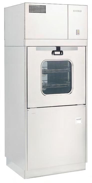DEKO 2000 SPECIFICATIONS The DEKO 2000 is designed and constructed to meet the performance and design requirements stated in EN ISO 15883-1 Washer-disinfectors.