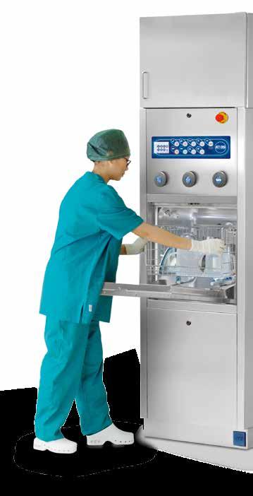 Multiwasher concept Special supports Multiwasher basket This revolutionary AT-OS appliance makes it possible to use the washer disinfector as a multi-purpose piece of equipment