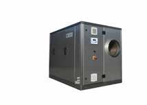 HB s dehumidifiers are characterised by high capacity in normal outside temperatures and humidity (% RH).