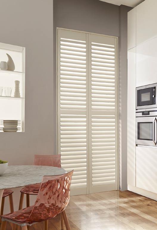 BOSTON The Boston shutters range is crafted from beautiful solid basswood.