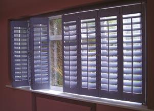 LIGHT CONTROL Shutters are the definitive way to control light, allowing you to effectively close off the window and then filter the