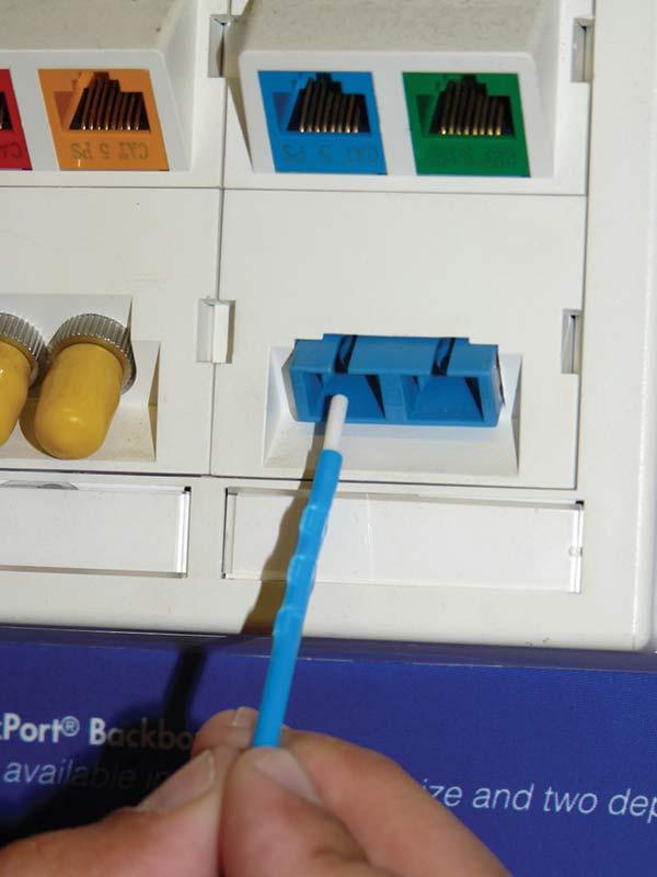 The Importance of Properly Cleaning Fiber Sheedy Page 7 fiber binds and breaks off within the ferrule. The technician now needs to begin the process again, wasting time and inventory.