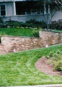 The Challenge: a Sloping Yard One of the most difficult challenges in landscaping is working with a sloped yard.