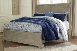 a removable felt jewelry tray in the upper center drawer Bed combines upholstered headboard with storage footboard Night stand features an AC power supply with 2 USB charging ports Drawers feature