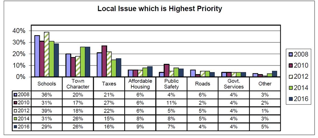 2016 Town Government Survey Report Summary