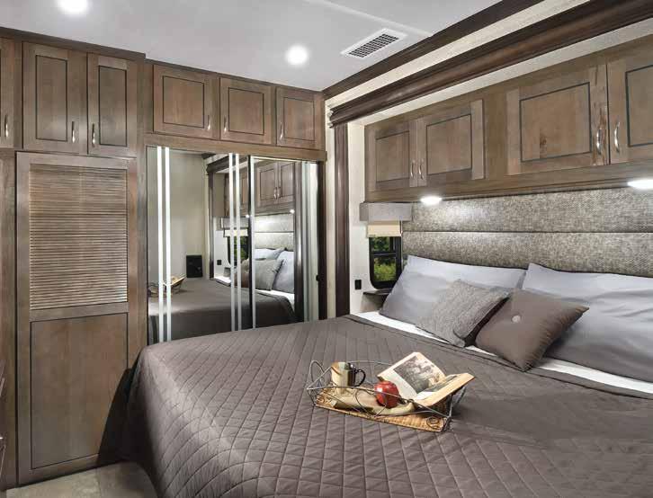 The generous master bedroom includes a king Denver residential, 8 thick mattress