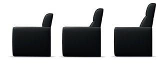 2-seat sofa 60 3-seat sofa: 85 Reclining mechanisms can be added to any