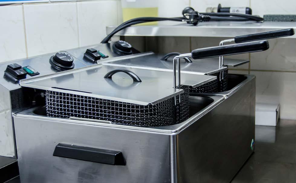 Commercial Deep Frying Equipment Commercial food equipment that needs extra reliability and voltage protection in