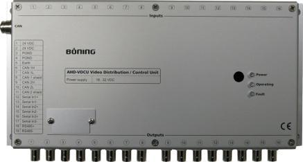 processor unit for AHD-VDCU AHD-VCP Video control panel for AHD