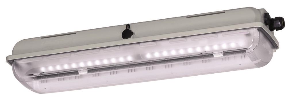 OPTIMUM LIGHT YIELD, PROVEN HOUSING FOR EX ZONES: LIGHT-WEIGHT, DURABLE LED LIGHTS FOR GENERAL LIGHTING PURPOSES R.