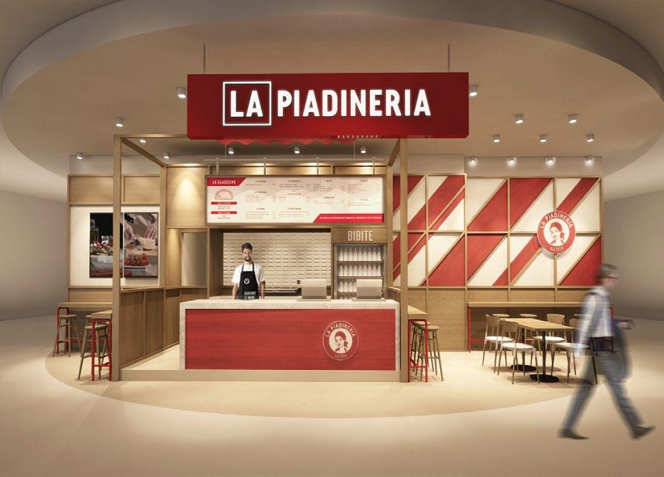 CASE HISTORY LA PIADINERIA fast food Gorizia, shopping center Le Tiare