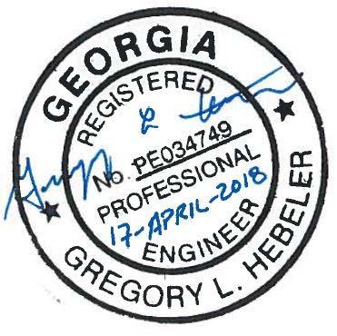 1.0 CERTIFICATION This Safety Factor Assessment for Georgia Power Company (Georgia Power) s Ash Pond 3 (AP-3) and Ash Pond 4 (AP-4), located at Plant McDonough-Atkinson (Plant McDonough) in Cobb