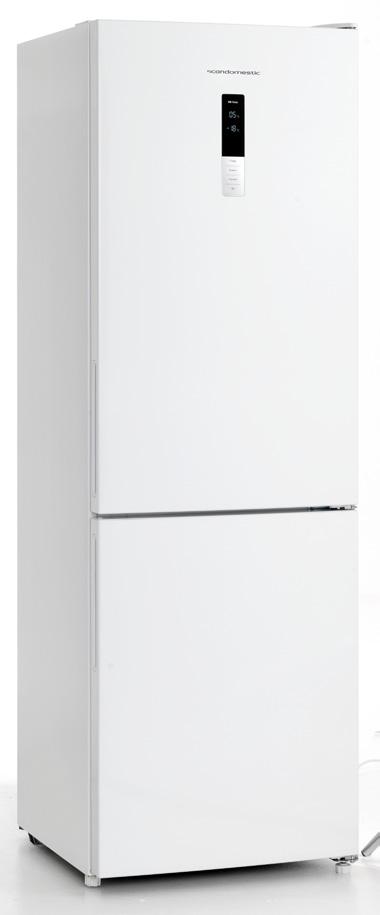 SKF 329-1 A++ Luxurious fridge-freezer in white Free-standing with stylish display in the door Stylish external control panel Fridge capacity 220 l Freezing capacity 80 l Energy class A++ Energy