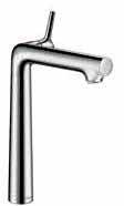 Talis S 332 310 400 max. 40 Ø46 Ø 32 131 42 179 Single lever basin mixer 190 without waste set. ComfortZone 190. projection 131 mm. flow rate : 5 l/ min. not included: waste set Chrome 72032003 669.