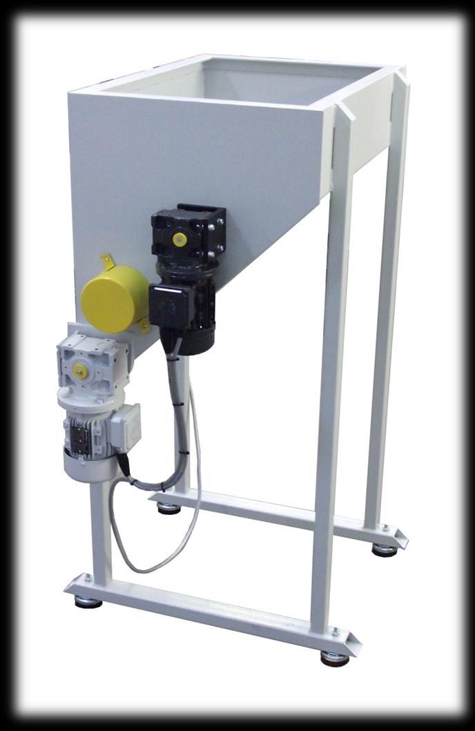 Flake feeder Feed unit for materials when in flake or chip form from a granulation system.