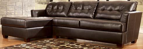 Sofa Sectional 52400 DIXON DURABLEND CHOCOLATE -17-66