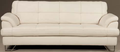 WHITE -17-55 Sectional -61 Armless Chair