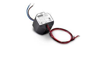 INDIVIDUAL COMPONENTS Power supply NET 320 Power supply NET 320 Primary voltage: 230 V AC 50 Hz Secondary voltage: 24 V DC (+/- 5 %) Output current: 750 ma Power: 18 W Diameter: 55.