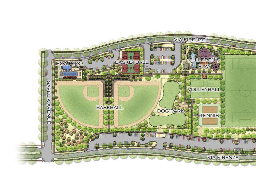 Aventura Park NORTH Inspirada is a growing master planned community connected by parks, trails and walkways.