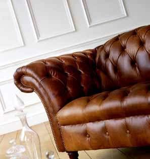 Regarded by many as the perfect Chesterield sofa, with hand buttoned