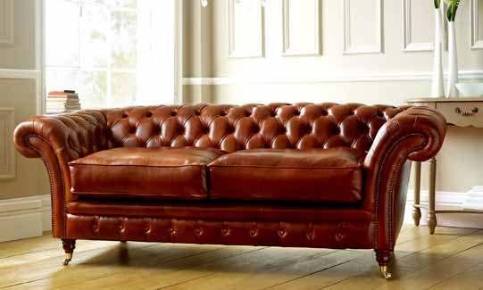 38 Rosebury An elegant Chesterield sofa with