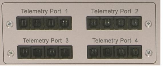 4.3.2 Pin allocation for the 4-pin RJ11 telemetry port sockets The "Telemetry Port" sockets allow control of telemetry devices via an RS422 (RS485) full duplex interface.
