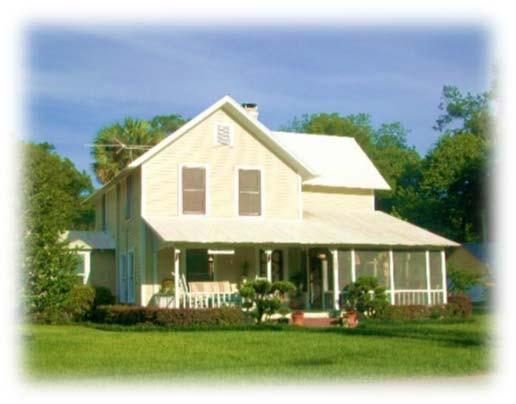 Regional variants / varieties: Most common to Florida is the Florida Vernacular or cracker cottage (1840 1920): Commonly features standing seam metal