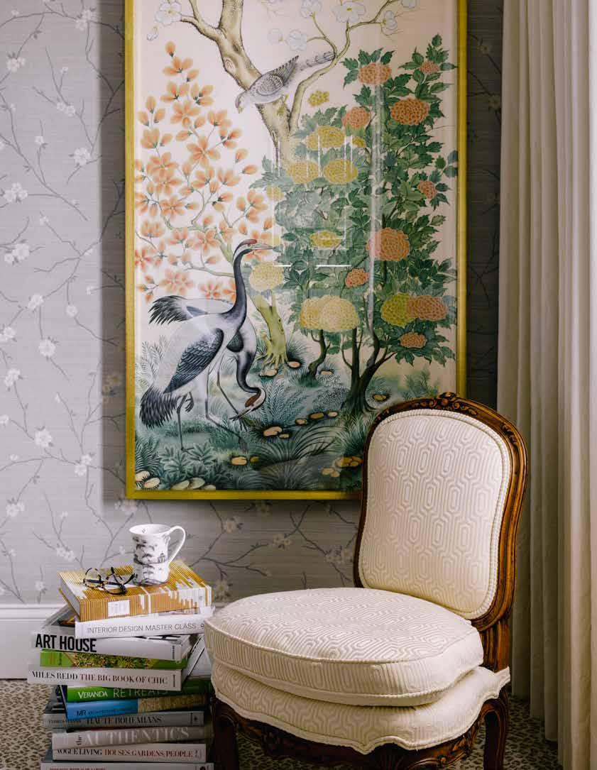 A reading nook in the master bedroom just begs to be explored.