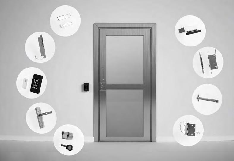 The intelligent door Complete security solutions using the entire Group s product range 13 A complete security solution from ASSA ABLOY includes products of many different types.